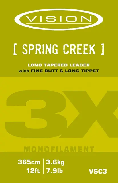 Vision Spring Creek Leader 7X 12ft 