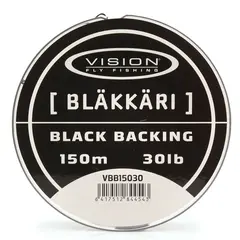 Vision Bäkkäri Backing 30lbs 150m Black