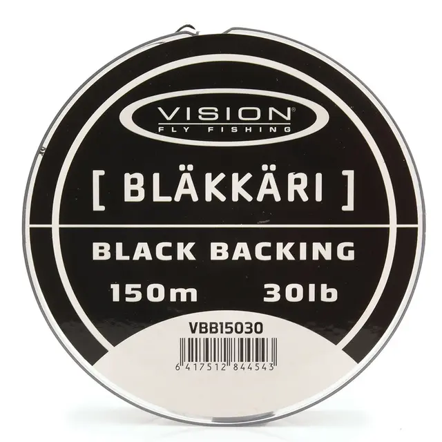Vision Bäkkäri Backing 30lbs 150m Black 