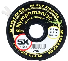 Vision Nymphmaniac Hi-Viz Yellow Tippet