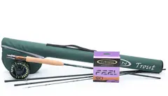 Vision Trout Outfit Komplett fluesett