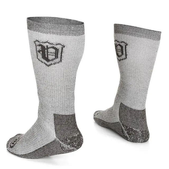 Vision Zero Sock Grey 35-38 Mjuka sockor i Merinoull 