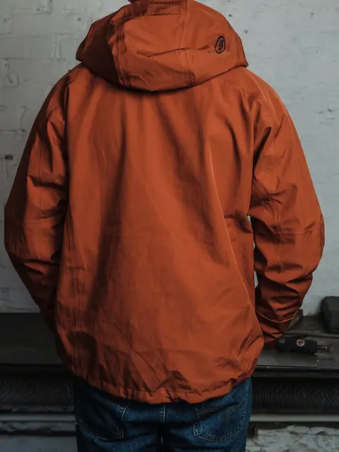 Vision PUPA Jacket Rust Orange M Vattentät med bra andningsförmåga 