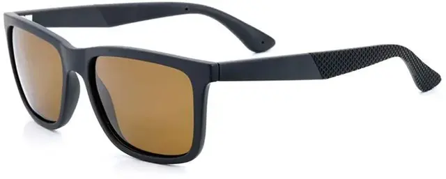 Vision Aslak Brown Sunglasses Polarflite - Black 