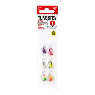 VMC Tungsten Fly Jig Kit 6st Glow
