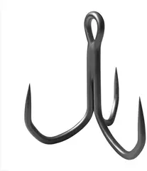 VMC 7557BCT Kaptain Barbless 3X 5pk mothakeløse treblekroker