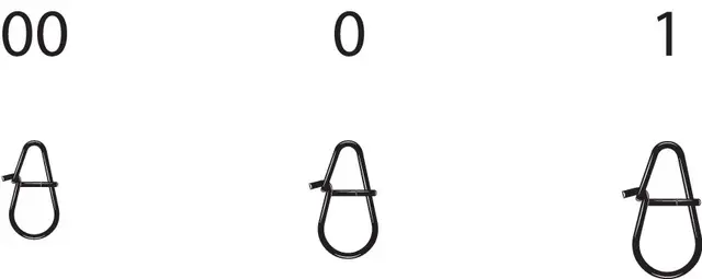 VMC 3538BN Crank Bait Snap 10kg #000 Av högkvalitativt rostfritt stål 