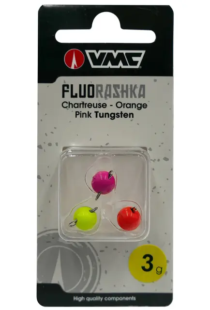 VMC Fluorashka Weight Tungsten FL 2g Högkvalitativa fluorescerande handfat 