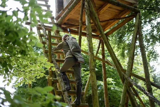 Vorn LT12 Ash Green 12L Jaktryggsäck med Quick Rifle Release 