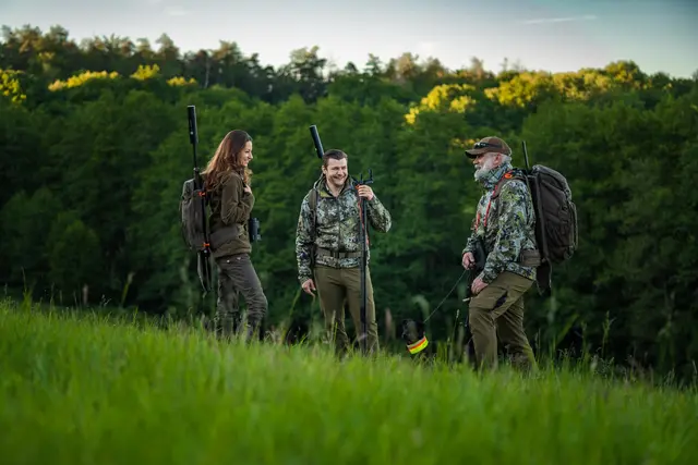 Vorn LT12 Ash Green 12L Jaktryggsäck med Quick Rifle Release 