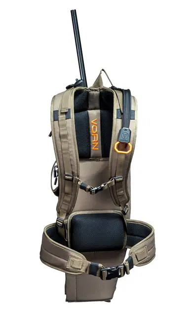Vorn LT12 Ash Green 12L Jaktryggsäck med Quick Rifle Release 