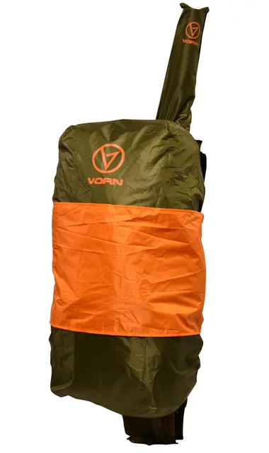 Vorn Regnskydd Ash Green/Blaze Praktiskt regnskydd till Vorn-säck 