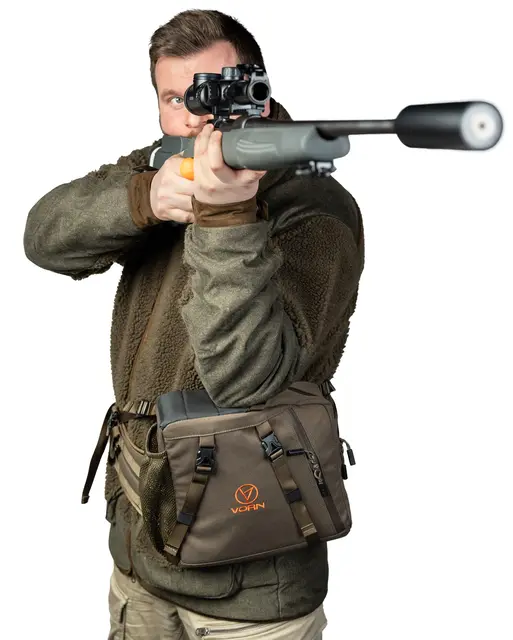 Vorn SR10 Midjeväska med integrerat skjutstöd 