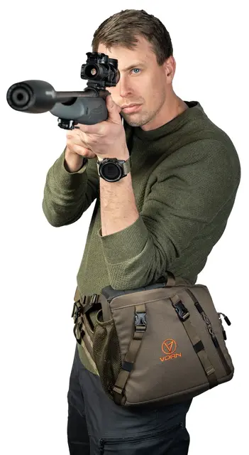 Vorn SR10 Midjeväska med integrerat skjutstöd 