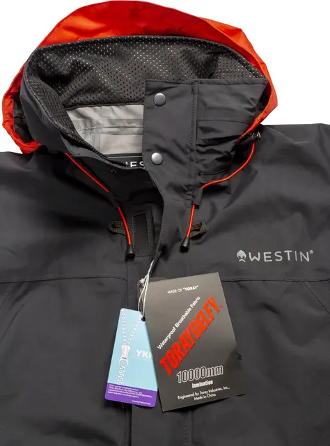 Westin W6 Rain Jacket L Regnjacka - Steel Black 