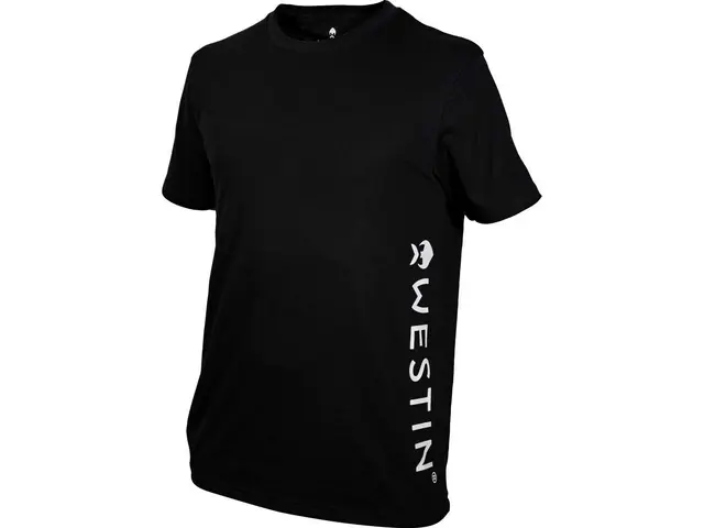 Westin Vertical T-Shirt Black M Snygg och bekväm t-shirt 