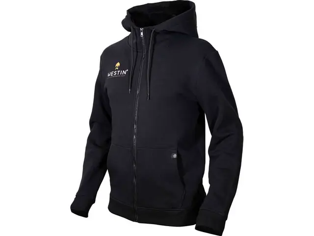 Westin Original Zip Hoodie Black S Superbekväm huvajacka 
