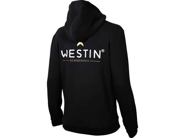 Westin Original Zip Hoodie Black S Superbekväm huvajacka 