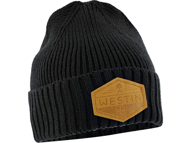 Westin Winter Beanie Black One Size varm stilfull lue 