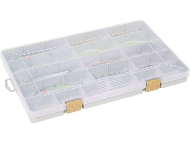 Westin W3 Tackle Box 27,5x18,5x4,5cm Grey/Clear 