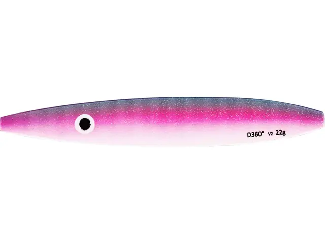 Westin D360° V2 12g UV Striped Pink 8cm 