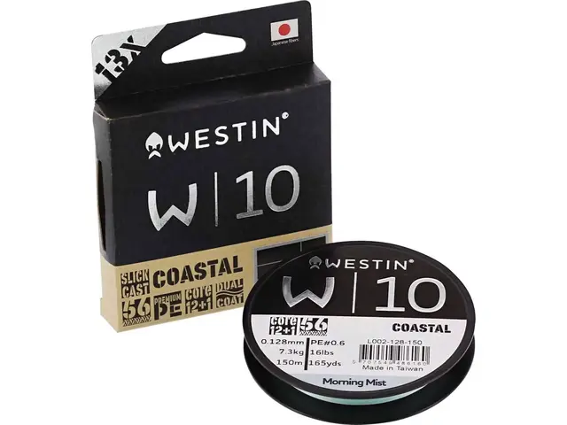 Westin W10 13 Braid Coastal 150m 0,08mm Coastal Morning Mist 