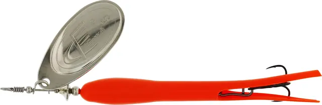 Westin FC Upstream #5 15g Flouro Orange Silver Blade 