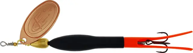 Westin FC Downstream #5 35g Black/Flouro Orange Copper Blade 