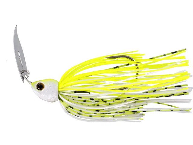 Westin Bladebite V2 Tungsten Bladed Jig Yellow Spark 9g 