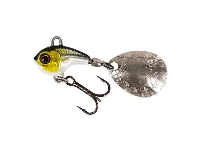 Westin DropBite Tungsten Spin Tail Jig Headlight, 9g 