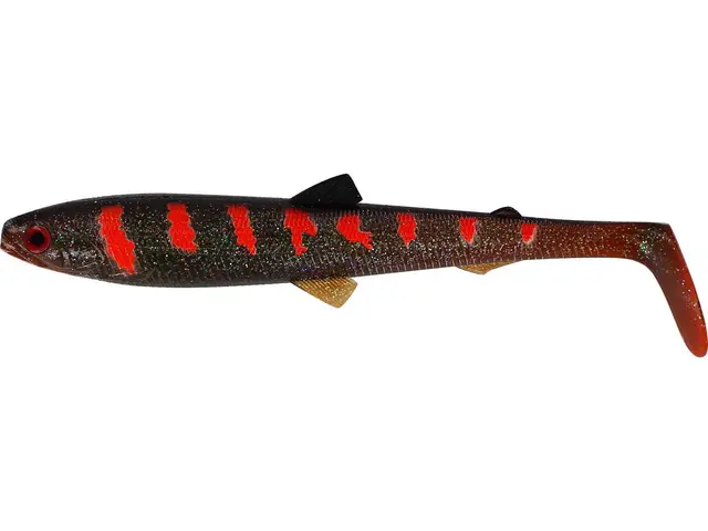 Westin Bullteez Shadtail 24cm 107g Motoroil Blood 