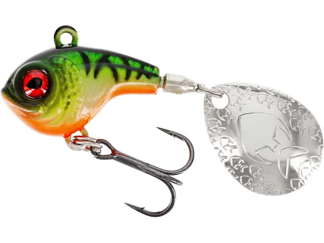 Westin DropBite Spin Tail jigg 22g Firetiger 