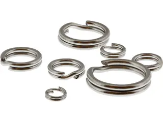 Westin Split Ring Black Nickel 10pk Solide splittringer