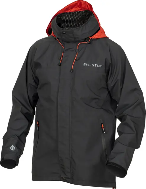 Westin W6 Rain Jacket L Regnjacka - Steel Black 