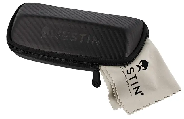 Westin W6 Street 150 Matte Black Smoke Solglasögon designat för sportfiskare 