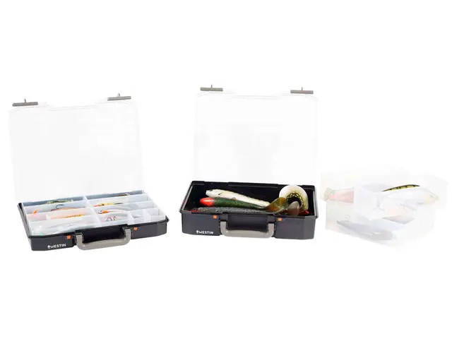 Westin W6 Lure Vault 57x337x278mm Black/Clear 