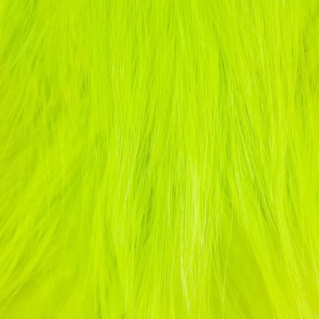 Whiting Bird Fur Fl. Green Chartreuse Fluene blir enda mer levende 