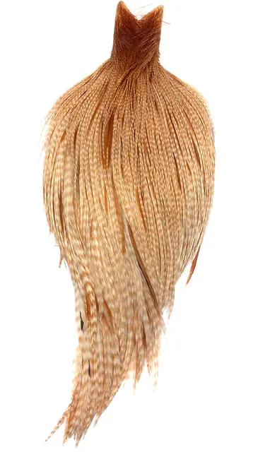 Whiting Dry Fly Cape - Medium Ginger Bronsgradering 