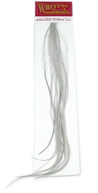 Whiting 100's Saddle White dyed #14 White dyed Light Dun #14 