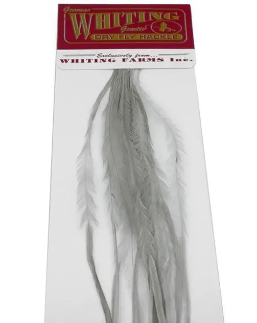 Whiting 100's Saddle White dyed #14 White dyed Light Dun #14 