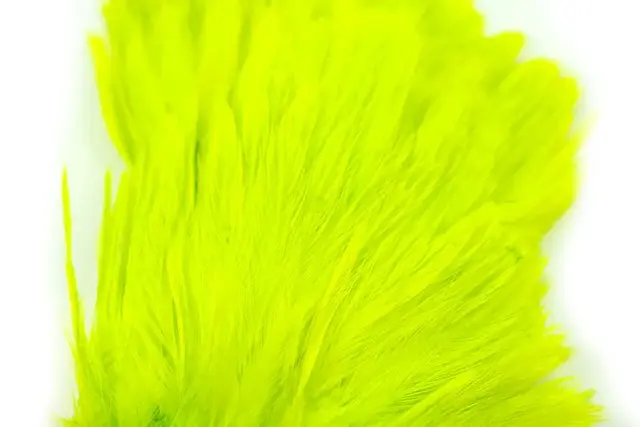 Whiting American Streamer Pack White dyed Fl. Yellow Chartreuse 