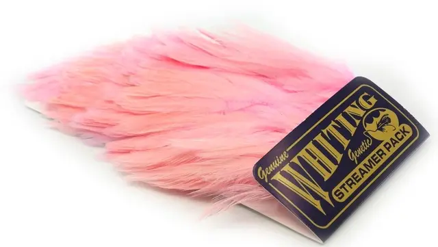 Whiting American Streamer Pack White dyed Shell Pink 