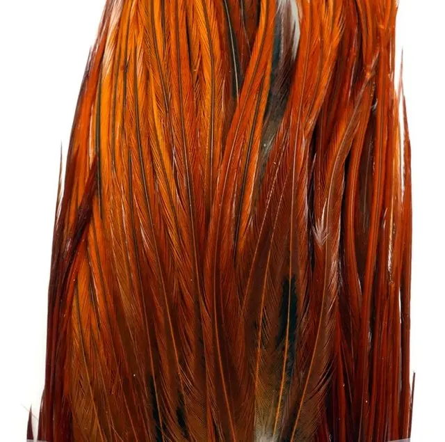 Whiting Bugger Pack Brown Lange fjær med naturlig tapering 