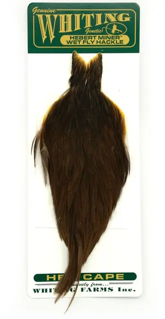Whiting Hebert Hen Cape Dark Brown Dun 
