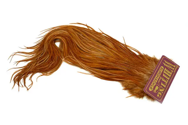 Whiting Hebert Pro Grade Saddle Grizzly dyed Brown 