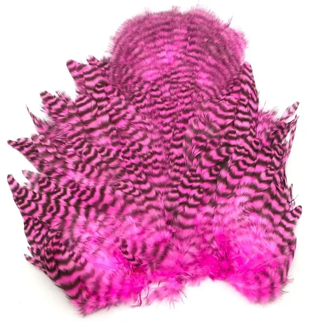 Whiting Rooster SH/C Grizzly Grizzly dyed Pink 