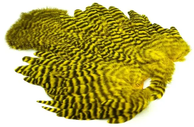 Whiting Rooster SH/C Grizzly Grizzly dyed Yellow 