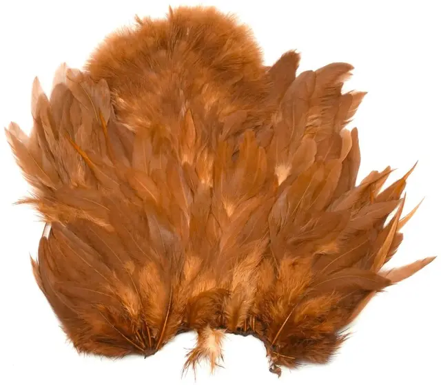 Whiting Rooster SH/C White White dyed Brown 