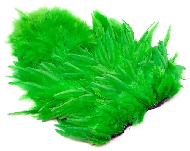 Whiting Rooster SH/C White White dyed Highlander Green 