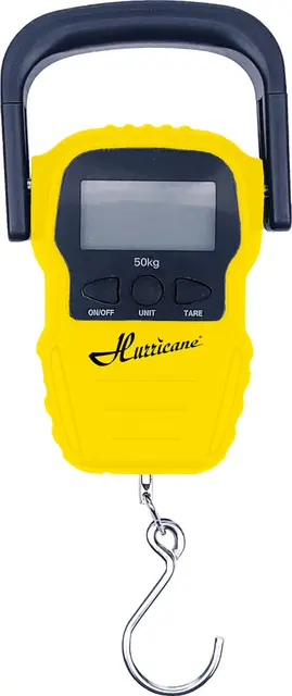 Hurricane Digitalvåg 0-50kg Godkänd för storfiskregistrering 